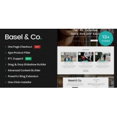 Basel — легкая, но мощная тема Opencart