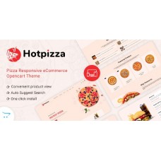 HotPizza - Доставка пиццы и еды OpenCart Store