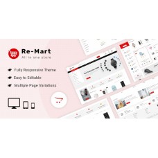 Remart — многофункциональная тема MarketPlace Opencart 3