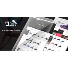 James — адаптивная тема для обувного магазина Opencart | Мода