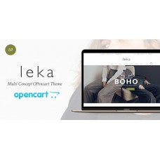 Leka — мультиконцептуальная тема Opencart | Мода