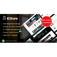 KStore — многофункциональная высокотехнологичная тема OpenCart 3