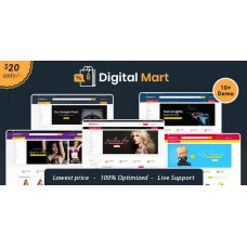 DigitalMart — многоцелевая адаптивная тема OpenCart