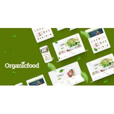 OrganicFood — Еда, алкоголь, косметика Тема OpenCart