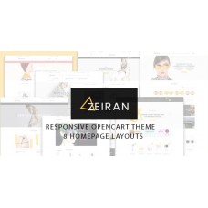 Zeiran — многофункциональная адаптивная тема Opencart | Мода