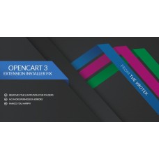 Исправление установщика расширений OpenCart 3
