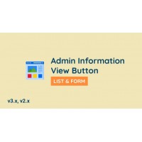 Кнопка просмотра информации администратора — список и форма